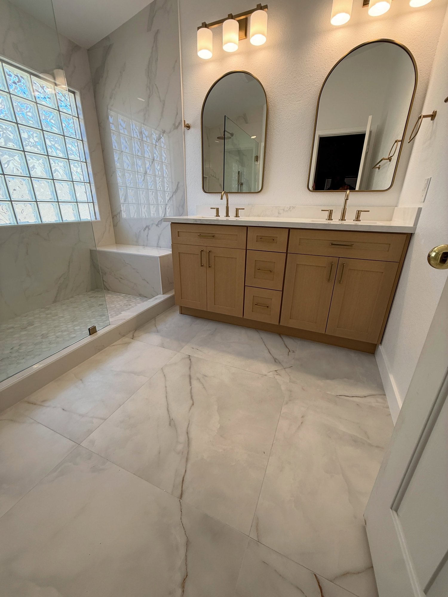 Chandler Bathroom Remodel: From Insurance Claim to Spa-Inspired Retreat — after